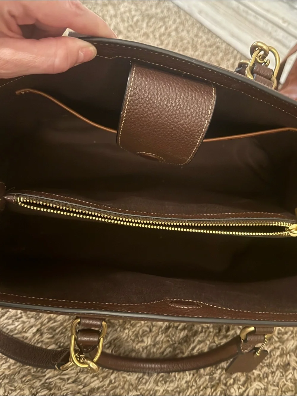 Coach Legacy 35 Carryall Maple - Picture 2 of 3